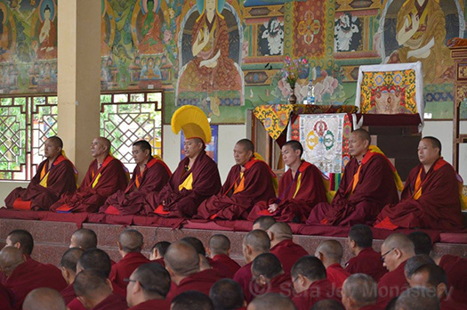 Geshe Rigram graduation ceremony 2017