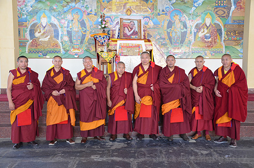 winter Lingse Geshe Ceremony 2016