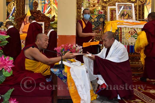 Tsokhram Geshe graduation Mar2021