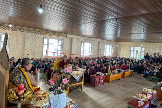 Khen Rinpoche at Okhrey 22Mar2024