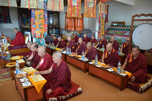 Yangdrub Puja Ceremony 2017