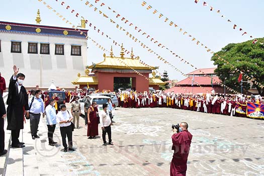 visit of Sikyong 5Apr2021 