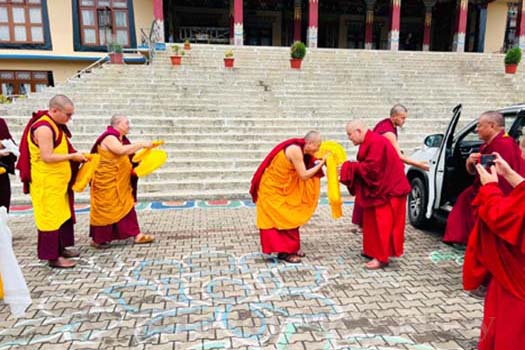 visit of Ling Rinpoche 27Aug2022